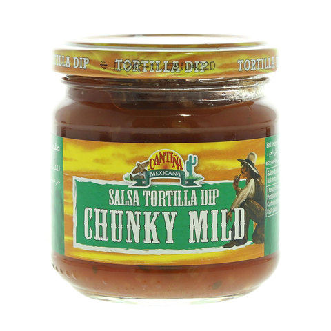 Cantina Mexicana Salsa Tortilla Dip Chunky Mild 190g