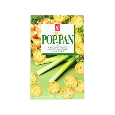 Garden Mini Pop Pan Spring Onion Crackers 100g