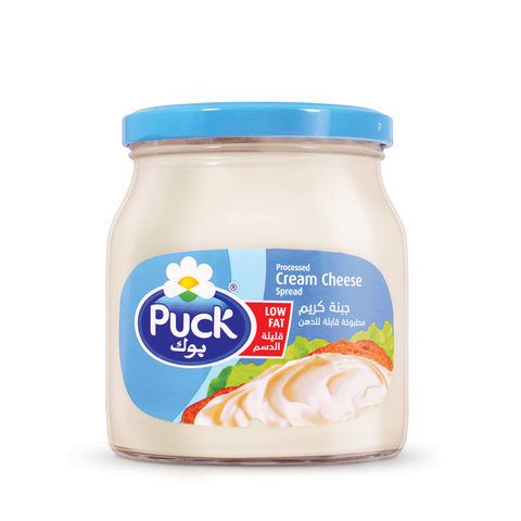 Puck Processed Cream Cheese Spread Low Fat 500g