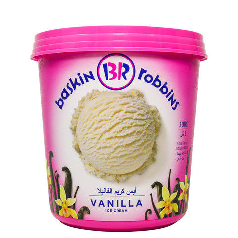 Baskin Robins Vanilla Ice Cream 2L