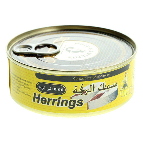 Brivais Vilnis Herrings in Oil 240g