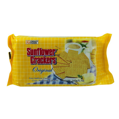 Croley Foods Sunflower Crackers Original 160g