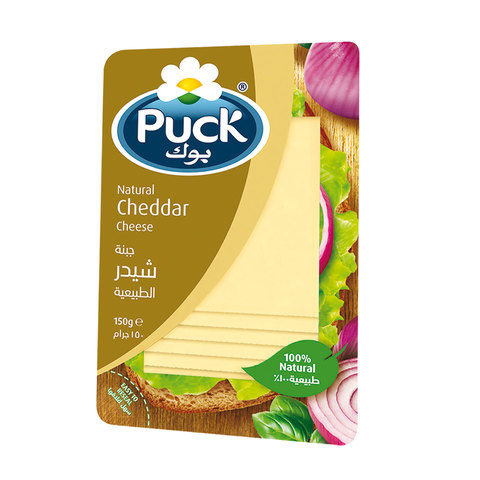 Puck Natural Cheddar Cheese 150g