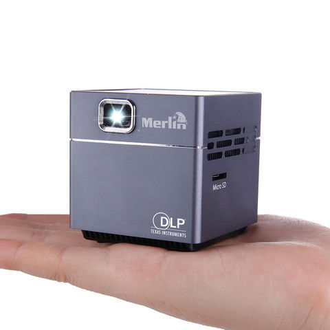 Merlin Cube Mobile Pocket Projector