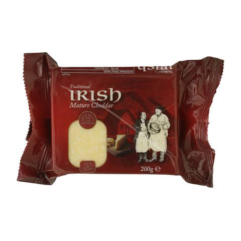 Glenstal Traditional Irish Mature Cheddar Cheese 200g
