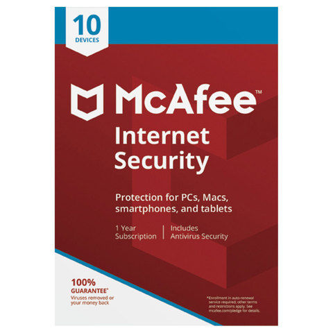 McAfee Internet Security 2018 10 Device
