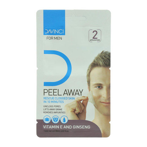 Davinci For Men Peel Away 2 Applications 20ml