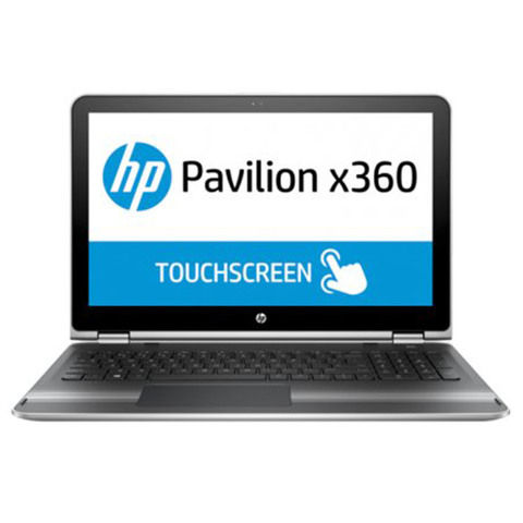 HP 2 in 1 Pavilion 15-BK000 i3-6100 4GB RAM 500GB Hard Disk 15.6"" Silver