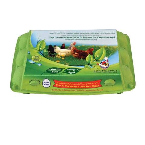 Al Jazira Eco & Vegetarian Fed Egg x15