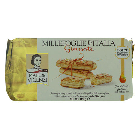 Matilde Vicenzi Fine Sugar Coated Puff Pastry 125g