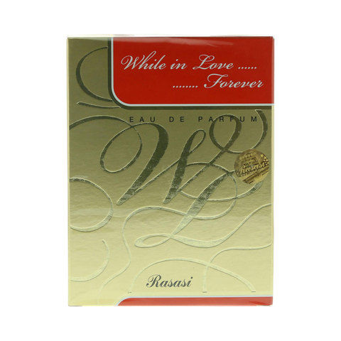 while in love forever rasasi perfume