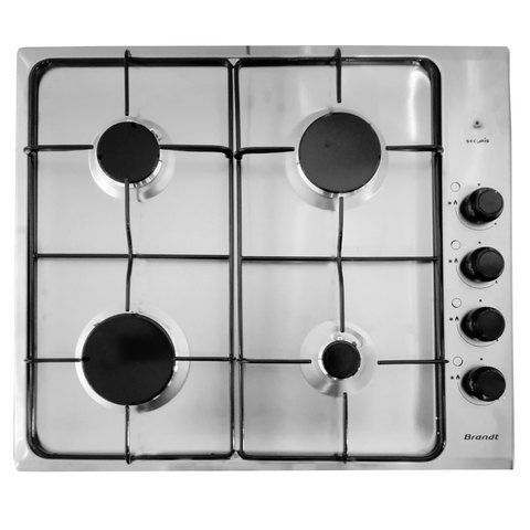 Brandt 60X60 Cm Gas Hob BPE-6410X BI