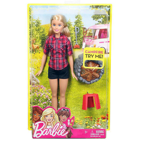 barbie camping