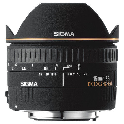 Sigma Lens 15MMF/2.8EX DG F-E For Nikon