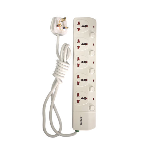 Sirocco Universal Power Bar 5Way 2M