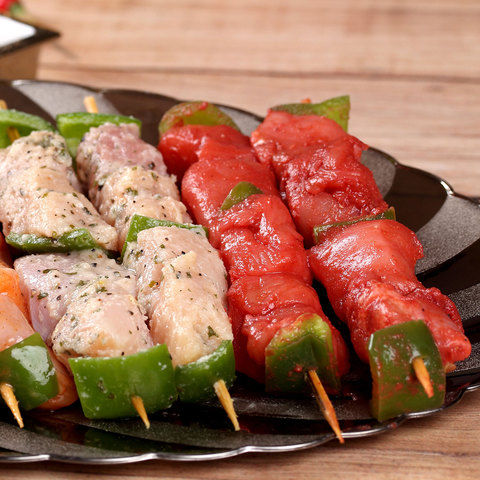 Lemon Pepper Chicken Skewers 300g