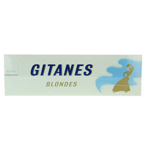 Gitanes Blondes Azure 200 Cigarettes(Forbidden Under 18 Years Old)