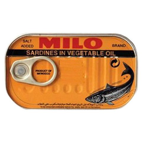 Milo Sardines in Vegetable Oil 125g