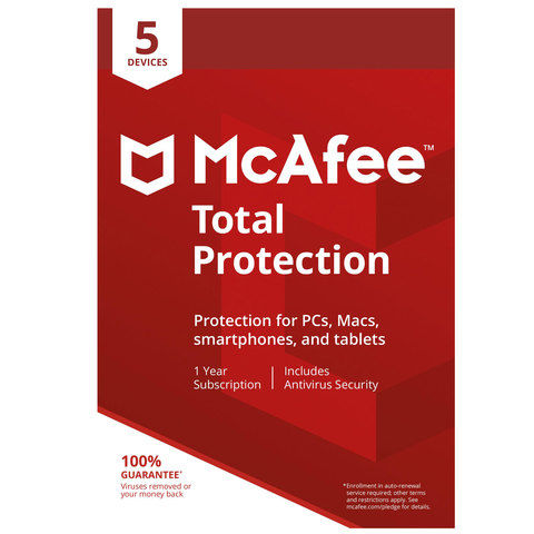 McAfee Total Protection 2018 5 Device