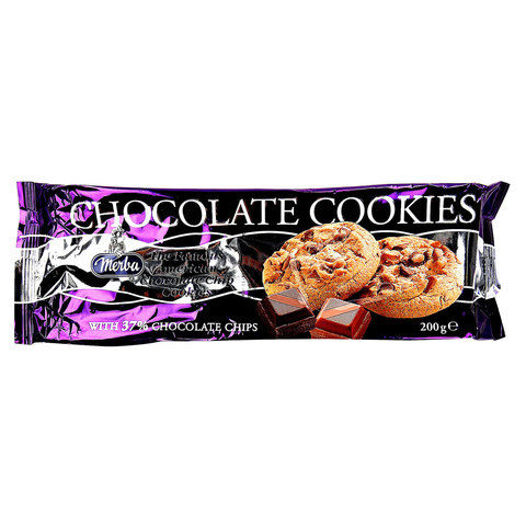 Merba Chocolate Cookies 200g