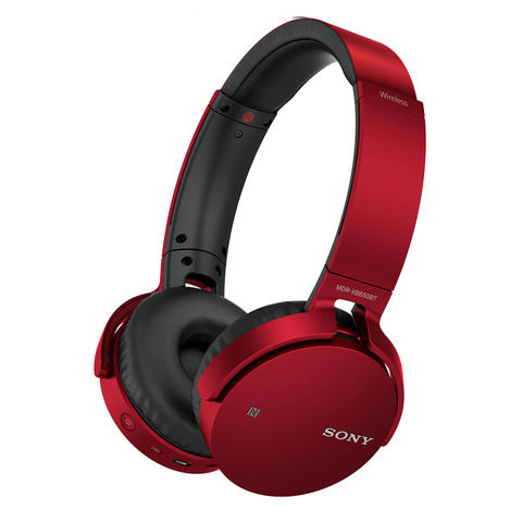 Sony Headphone MDRXB650BT Red