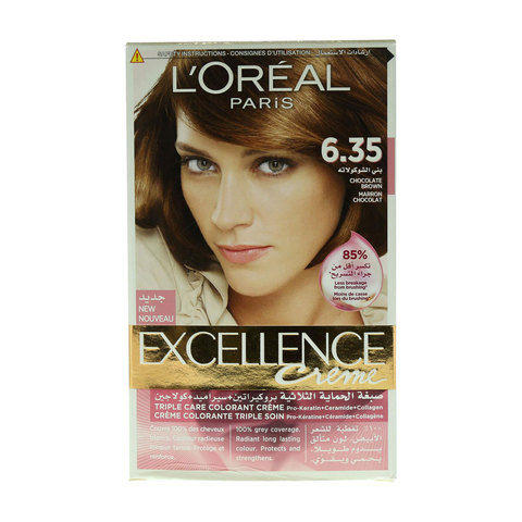 L'Oreal Excellence 6.35 Chocolate Brown Creme