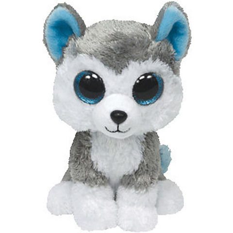 Ty Beanie Boos SLUSH HUSKY DOG - Medium 9"