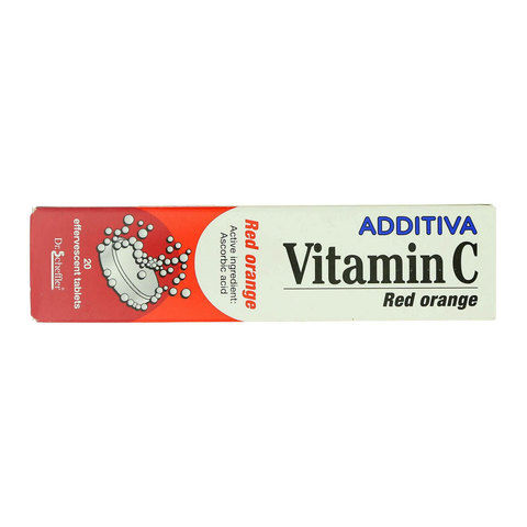 Additiva Red Orange Vitamin C 20Pieces