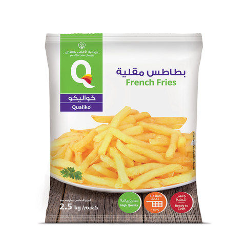 Qualiko French Fries 2.5Kg