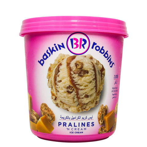 Baskin Robins Pralines 'N' Cream Ice Cream 2L