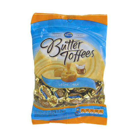 Arcor Butter Toffees Leche/Milk 150g