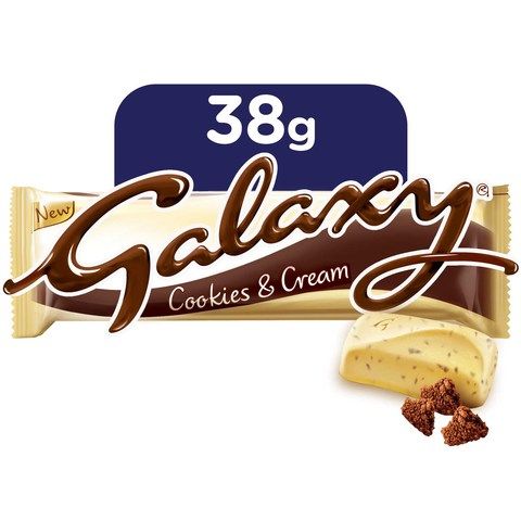 Galaxy® Cookies & Cream Chocolate Bar 38g