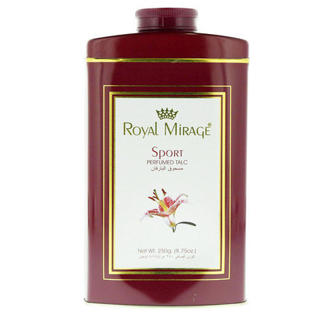 Royal Mirage Sport Perfumed Talc 250g