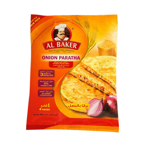 Al Baker Onion Paratha 400g