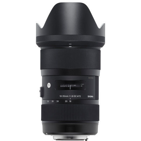Sigma Lens 18-35MM F/1.8 DC HSM For Nikon