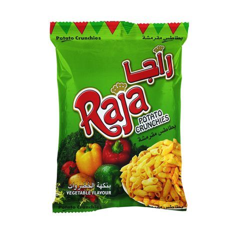 Raja Potato Crunchies Vegetable Flavor 70g