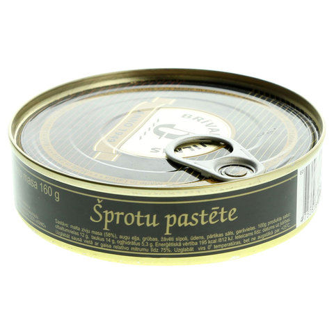 Brivais Vilnis Sprats Pate 160g