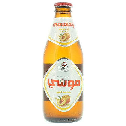 Moussy Peach flavor Non Alcoholic Malt Beverage 330ml