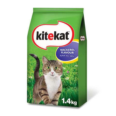 Kitekat™ Mackerel Flavour Dry Cat Food Adult 1.4kg