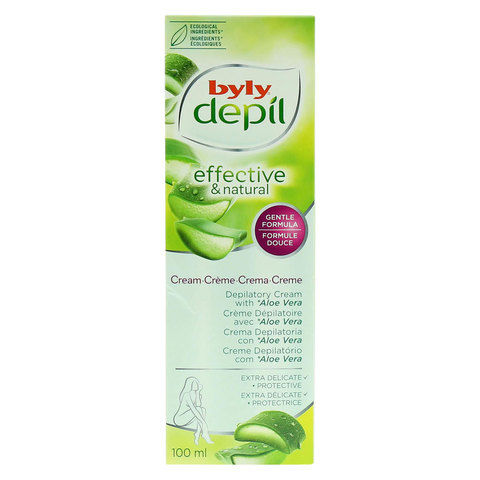 Byly Depil Effective & Natural Depilatory Cream With Aloe Vera 100ml