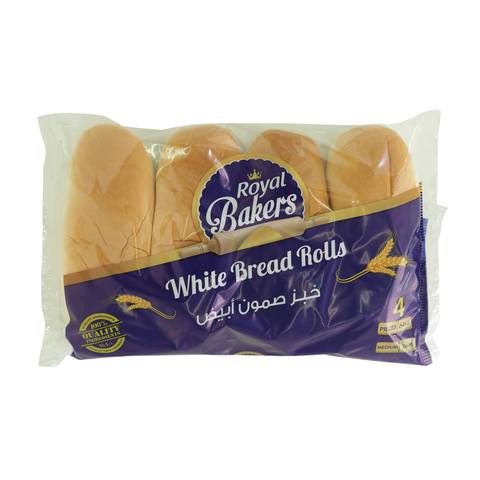 Royal Bakers White Bread Rolls Medium 260g