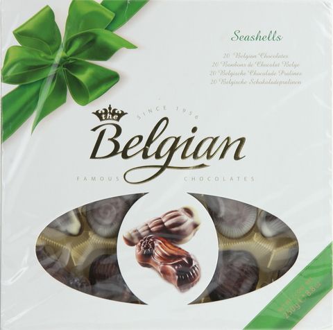 Belgian Seashells Chocolate 250g
