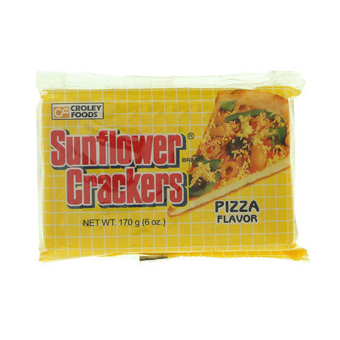 Croley Foods Sunflower Pizza Flavor Crackers 170g