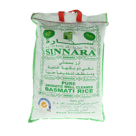 Sinnara Pure Aromatic Basmati Rice 10kg