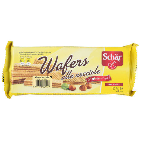 Schar Gluten Free Hazlnut Wafer 25g