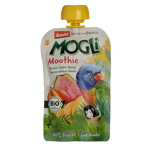 Mogli Moothie Banana Guava Mango 100 g