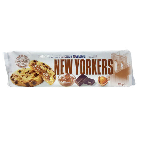 The Biscuit Collection New Yorkers Cookies With Hazelnut Filling 175g