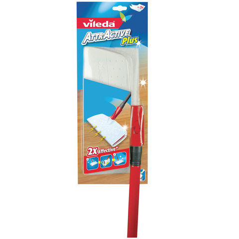 Vileda AttrActive Plus Dust Mop System Floor Cleaning