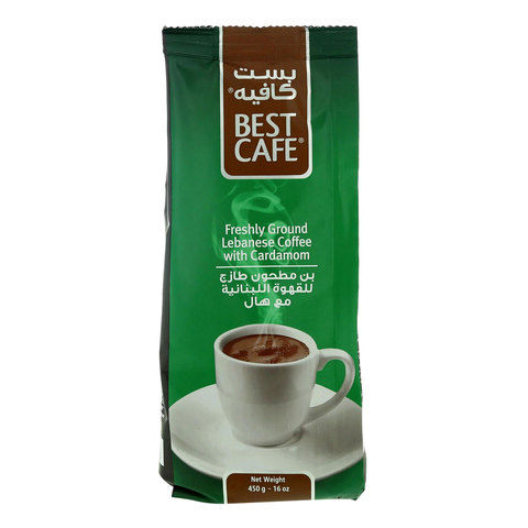 Maatouk Best Cafe Freshly Ground Lebanese Coffee with Cardamom 450g
