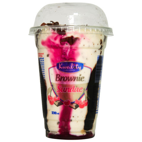 Kwality Ice Cream Brownie Sundae 220ml